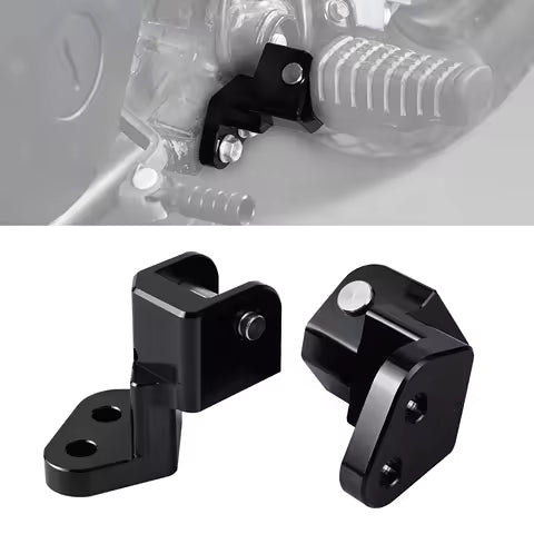 SOPORTE PEDALINES DE BAJADA KLR 650