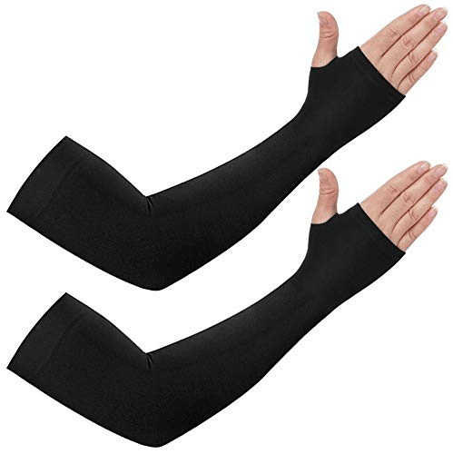 SET DE MANGAS ELASTIZADAS PARA MOTO / BICICLETA CON PROTECCIÓN UV