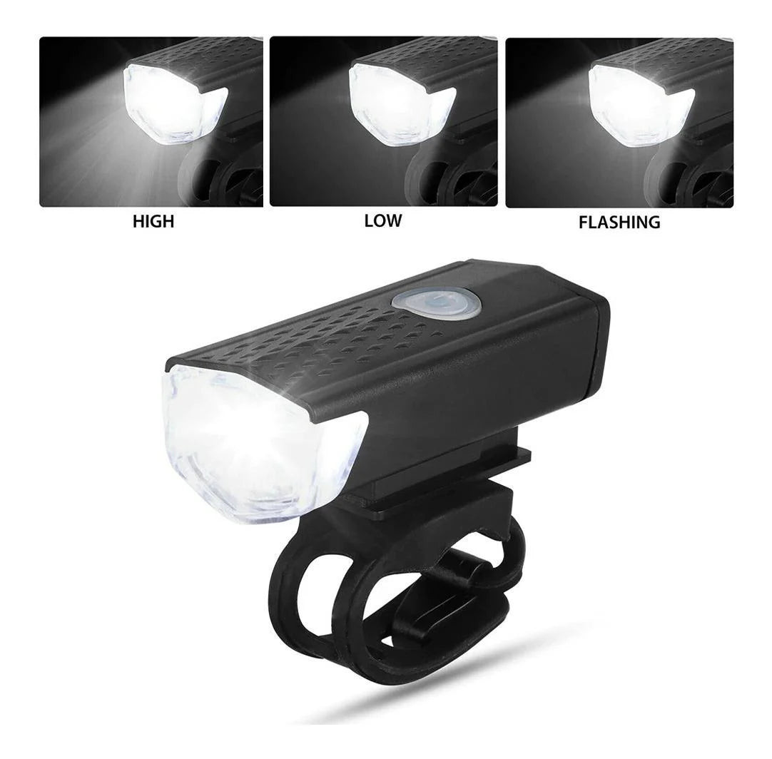 LUZ BICICLETA USB RECARGABLE