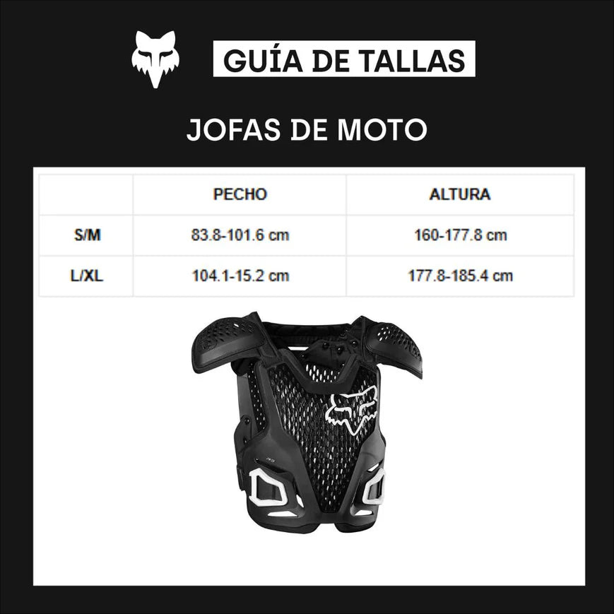JOFA MOTO R3 NEGRO FOX