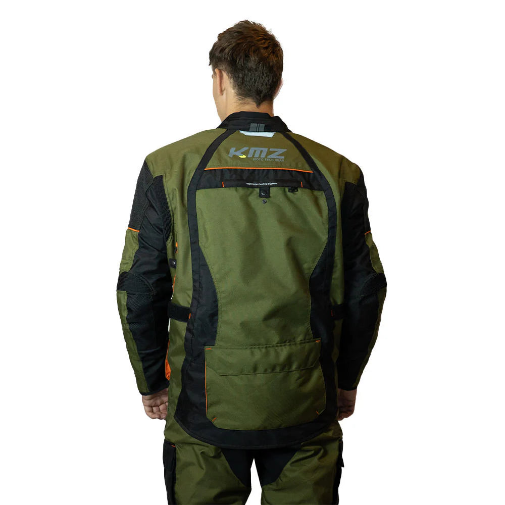 Chaqueta Moto Calle Signature Nomad Verde Kmz