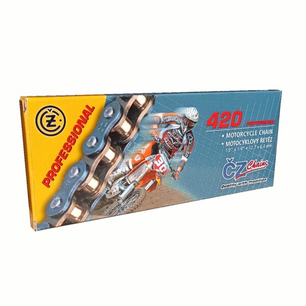 CADENA TRANSMISION CZ CHAINS 420 PROFESSIONAL