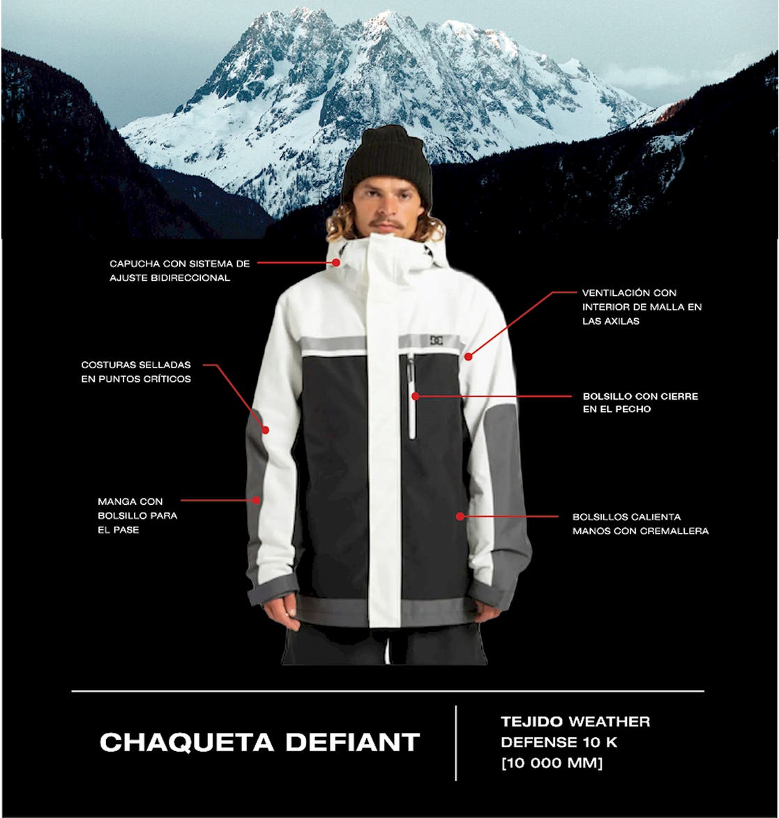 CHAQUETA DC DEFIANT