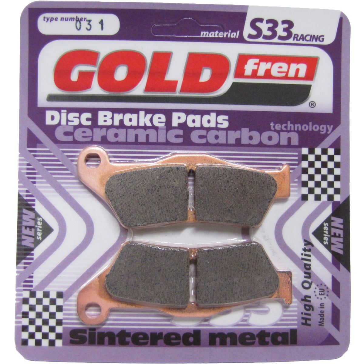 PASTILLAS DE FRENO GOLDFREN 031-S33R