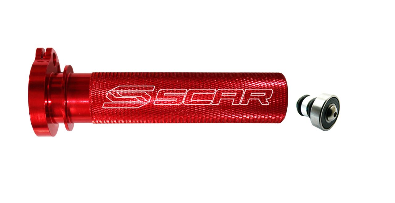 PUÑO DE ACELERADOR CON RODAMIENTO SCAR YAMAHA/KAWASAKI/SUZUKI