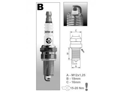 BUJIA BRISK DPR8EA-9