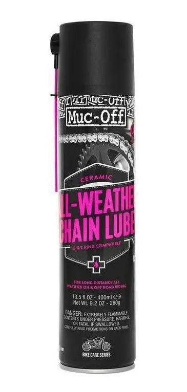 LUBRICANTE DE CADENA MUC - OFF ALL WEATHER CHAIN LUBE 400 ML