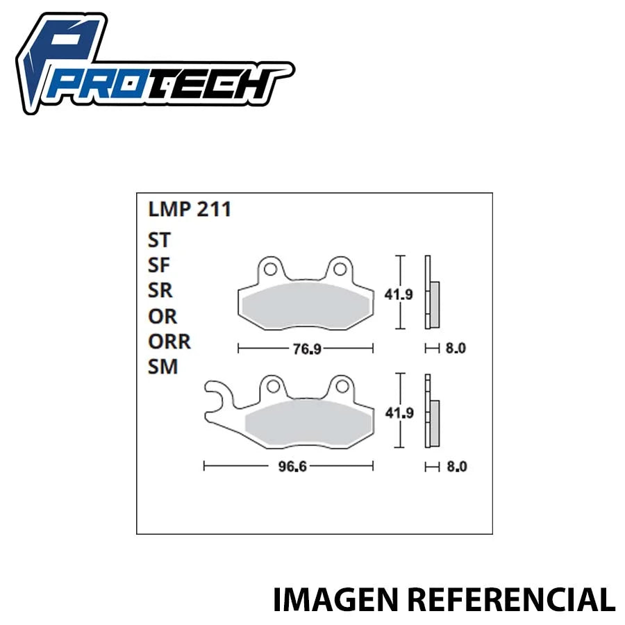 PASTILLAS DE FRENO PROTECH 11426