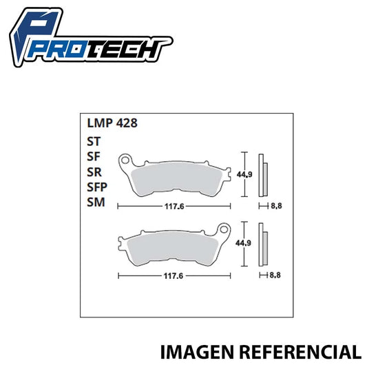 PASTILLAS DE FRENO PROTECH F178