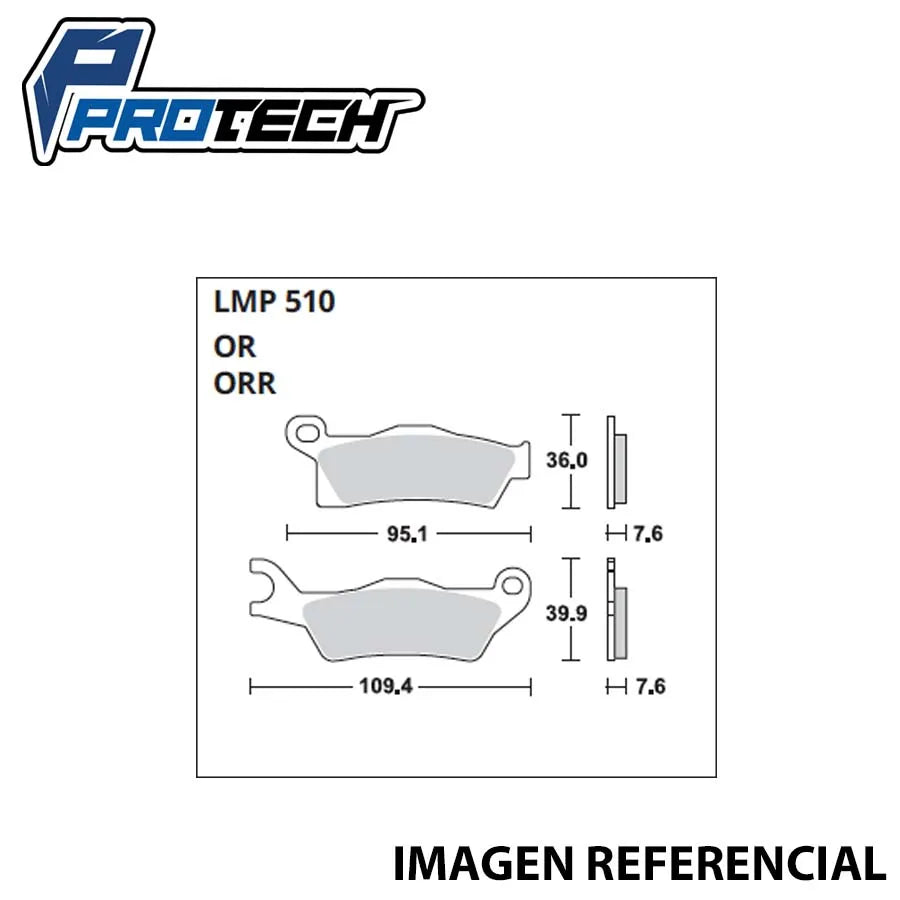 PASTILLAS DE FRENO PROTECH 11422
