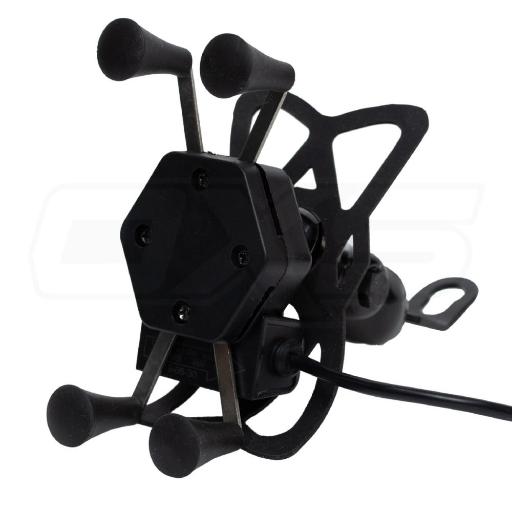 SOPORTE CELULAR TIPO ARAÑA CON CARGADOR USB