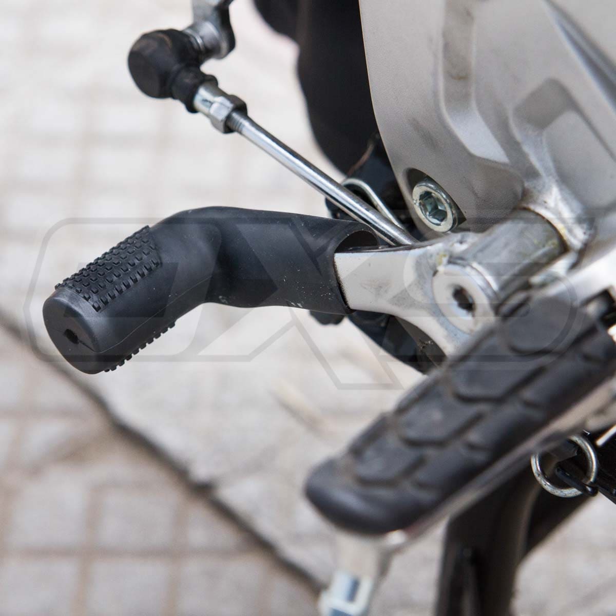 PROTECTOR DE PATA PARA CAMBIO DE MOTO SILICONA