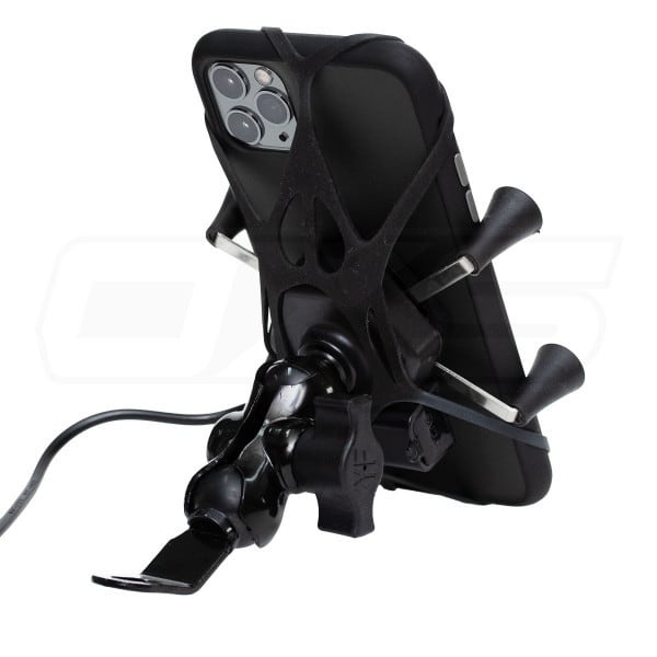 SOPORTE CELULAR TIPO ARAÑA CON CARGADOR USB