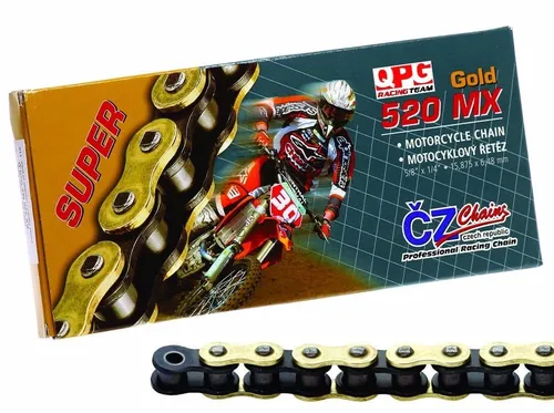 CADENA TRANSMISION CZ CHAINS 520/525/530 SDZZ GOLD