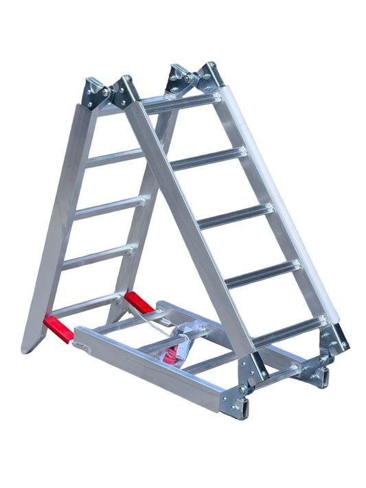 RAMPA PARA MOTO ALUMINIO 4RS PEGABLE 3 DIVISIONES