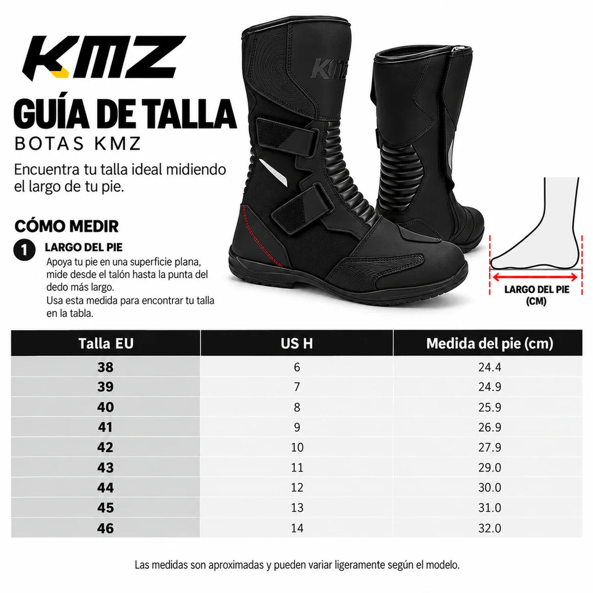 BOTAS MOTO CALLE TUNDRA KMZ