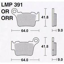 PASTILLAS DE FRENO AP RACING LMP391 OR