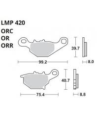 PASTILLAS DE FRENO AP RACING LMP420