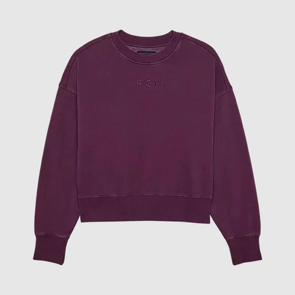 POLERON FOX WORDMARK OVERSIZED CREW WOMAN