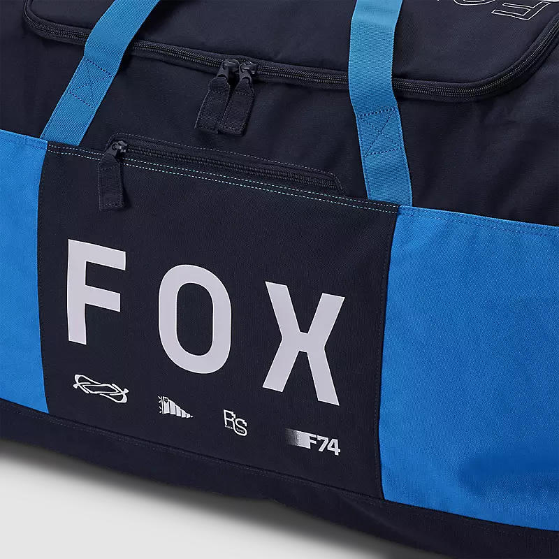 BOLSO FOX MOTO PODIUM 180 RACE SPEC DUFFLE AZUL/NEGRO