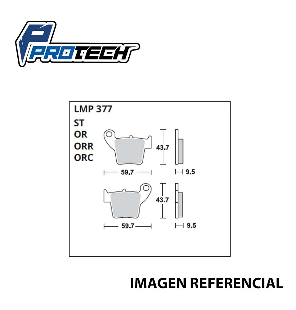 PASTILLAS DE FRENO PROTECH 11427