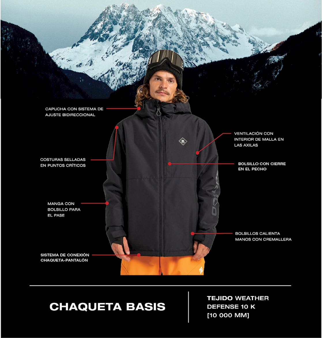 CHAQUETA DC BASIS