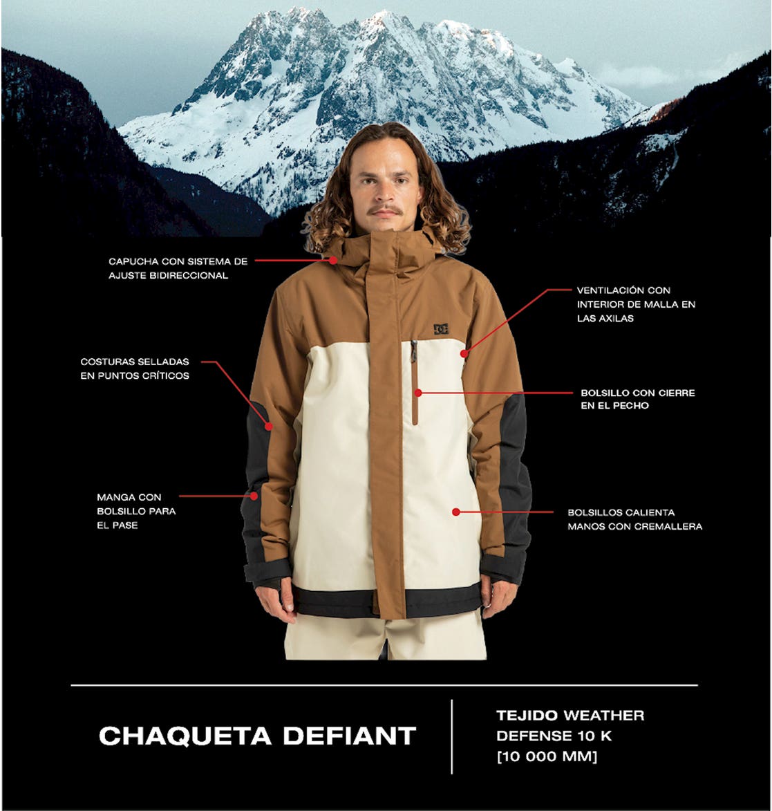 CHAQUETA DC DEFIANT