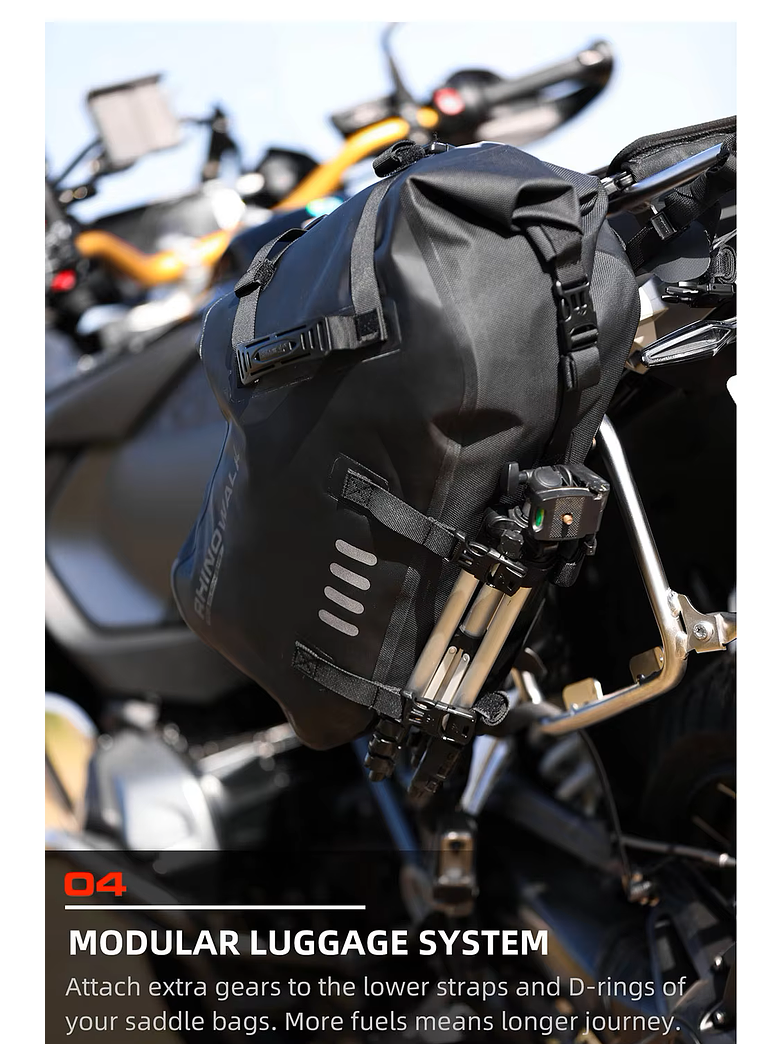 BOLSO ALFORJA WATERPROOF RHINOWAL L