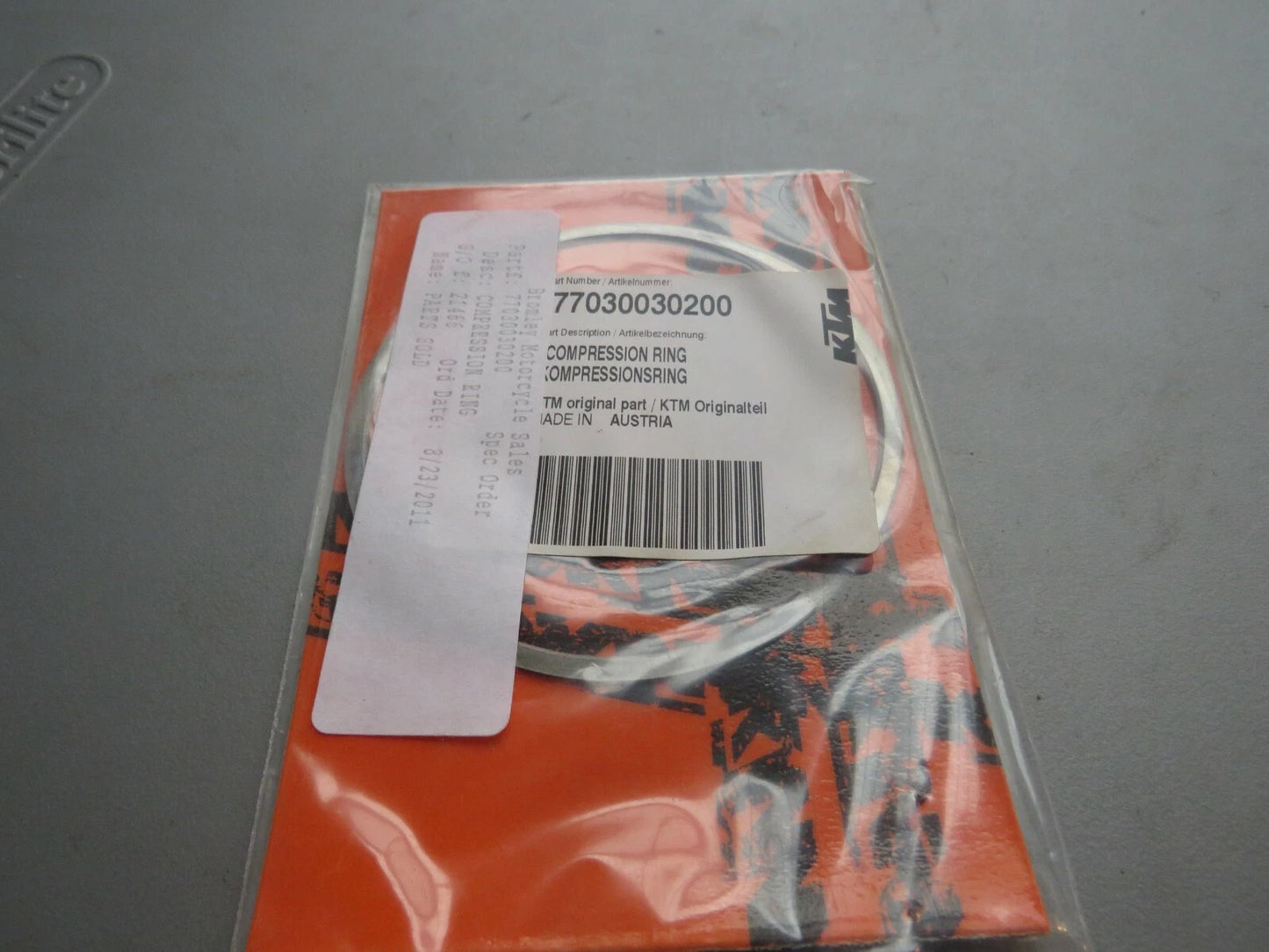 ANILLO DE COMPRESIÓN KTM XCF/SXF250